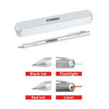 4-in-1 Laser/Flashlight Pen w/ PDA Stylus